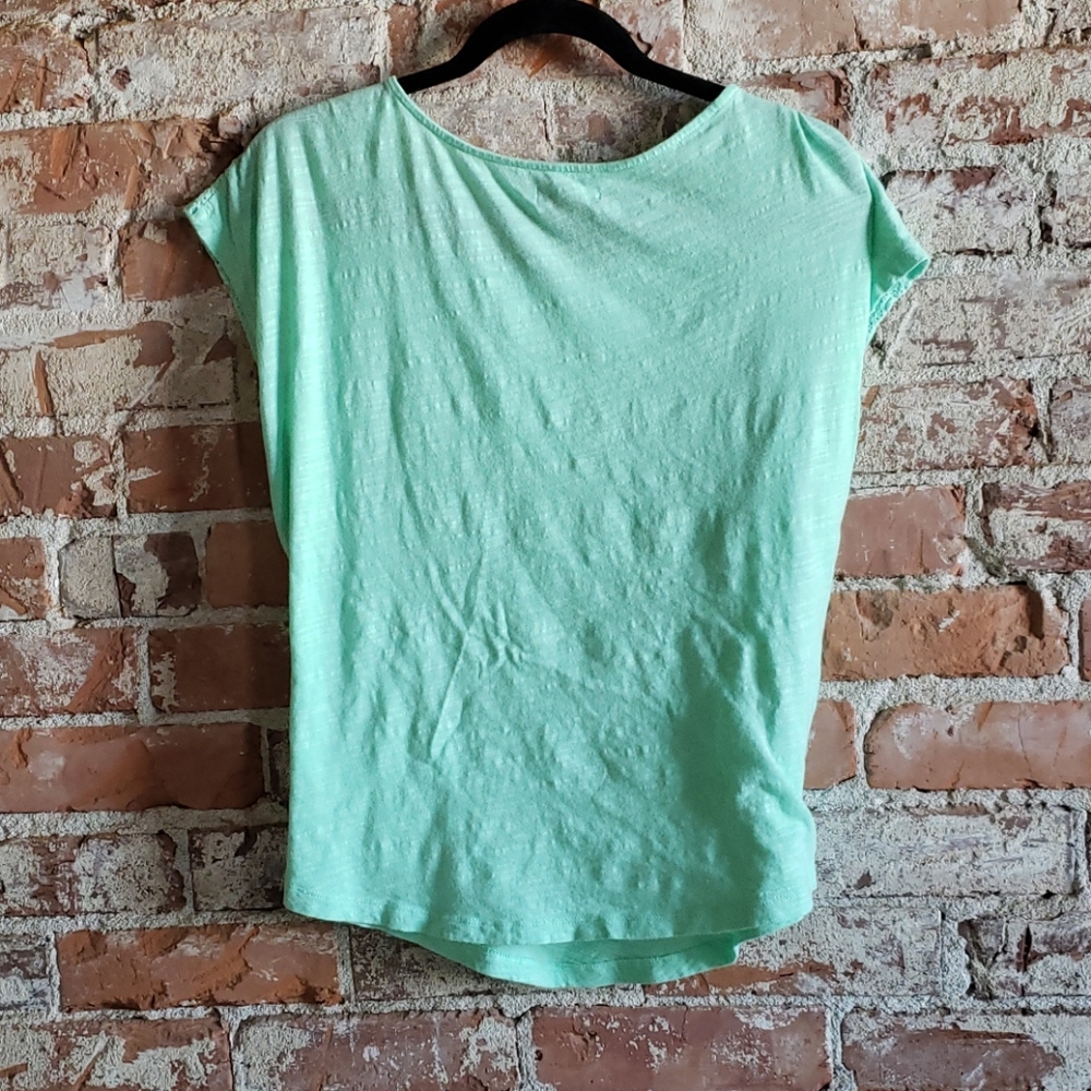 Cap Sleeve Decorative T-Shirt - Picture 6 of 7